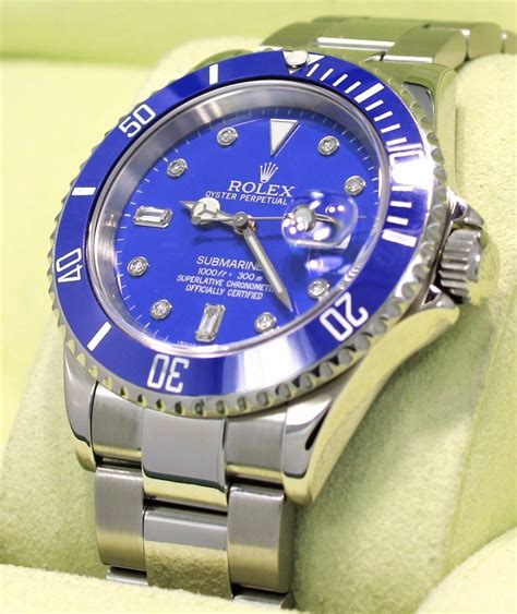 rolex submariner 16610 ebay|rolex 16610 blue bezel.